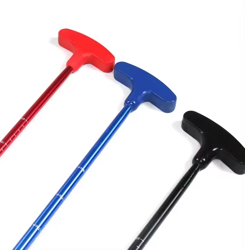 Adjustable Mini Golf Putter Two Way Double Sides Left Handed Golf Clubs for Kids Adult