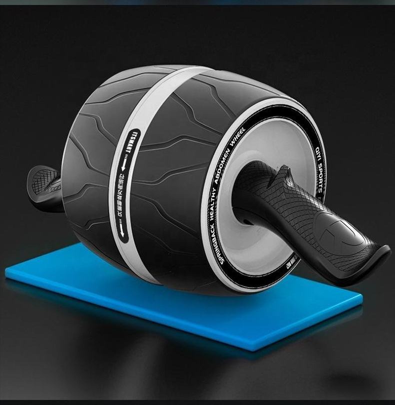 Hot Sales Automatic Rebound Multiple Angles Core Workouts abdominal Wheel Roller with Knee Pad Mat