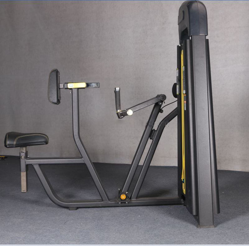 High quality commercial strength weight stack pin adjust gym equipment Vertical row/seated fitness machine Vertical row