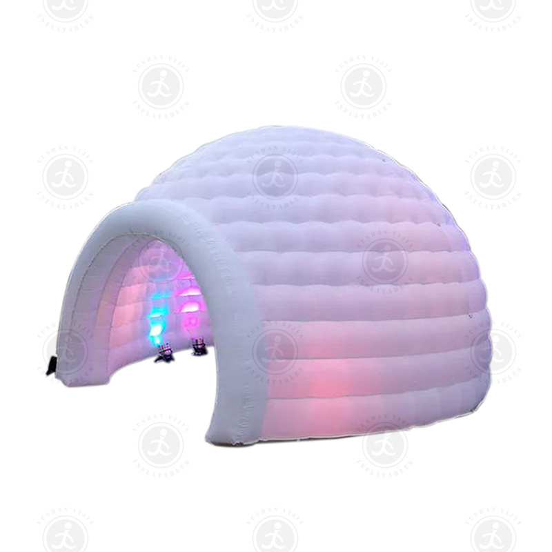 White dome inflatable tent inflatable nightclub Advertising Inflatable igloo tent