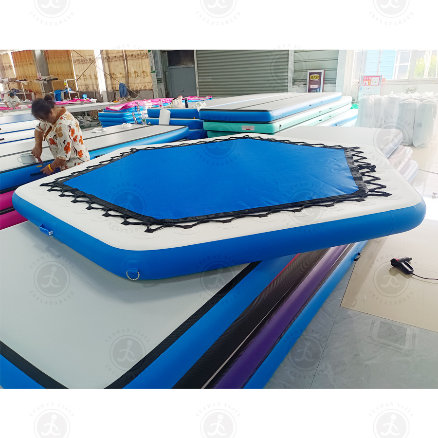 Factory Custom Summer Inflatable Pool Float Water Hammock With Mesh