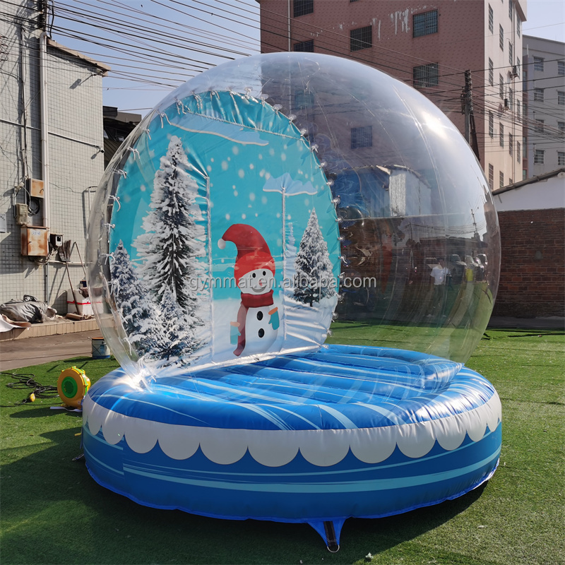 inflatable snow globe rental Bounce house with balloon Photo booth