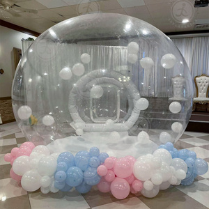 Quick Delivery Inflatable Bubble Tent House Air Balloon kids room inflatable igloo transparent