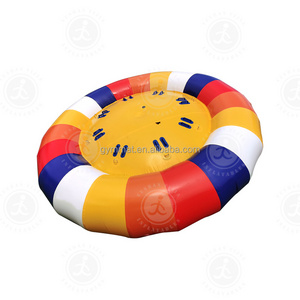 Multicolor Crazy Ufo Inflatable Flying Inflatable Disco Boat With Best Price For Water Sports