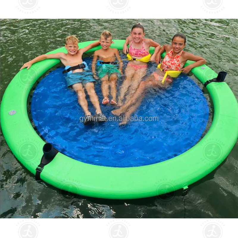 Wholesale New Inflatable Water Floating Hammock Floating Sun Pad for Sea Pool Dock for the Sea