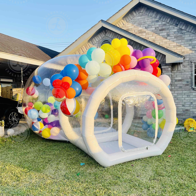 Quick Delivery Inflatable Bubble Tent House Air Balloon kids room inflatable igloo transparent