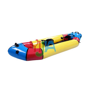 Factory price Customized top sale light weight TPU 1-2 Person inflatable packraft/ bike raft paddle kayak