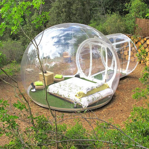 inflatable bubble glamping camping 3m tree house tent outdoor transparent PVC clear dome tent