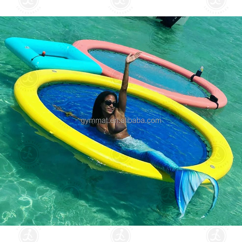 Wholesale New Inflatable Water Floating Hammock Floating Sun Pad for Sea Pool Dock for the Sea