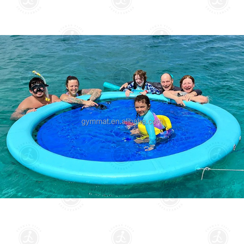 Wholesale New Inflatable Water Floating Hammock Floating Sun Pad for Sea Pool Dock for the Sea