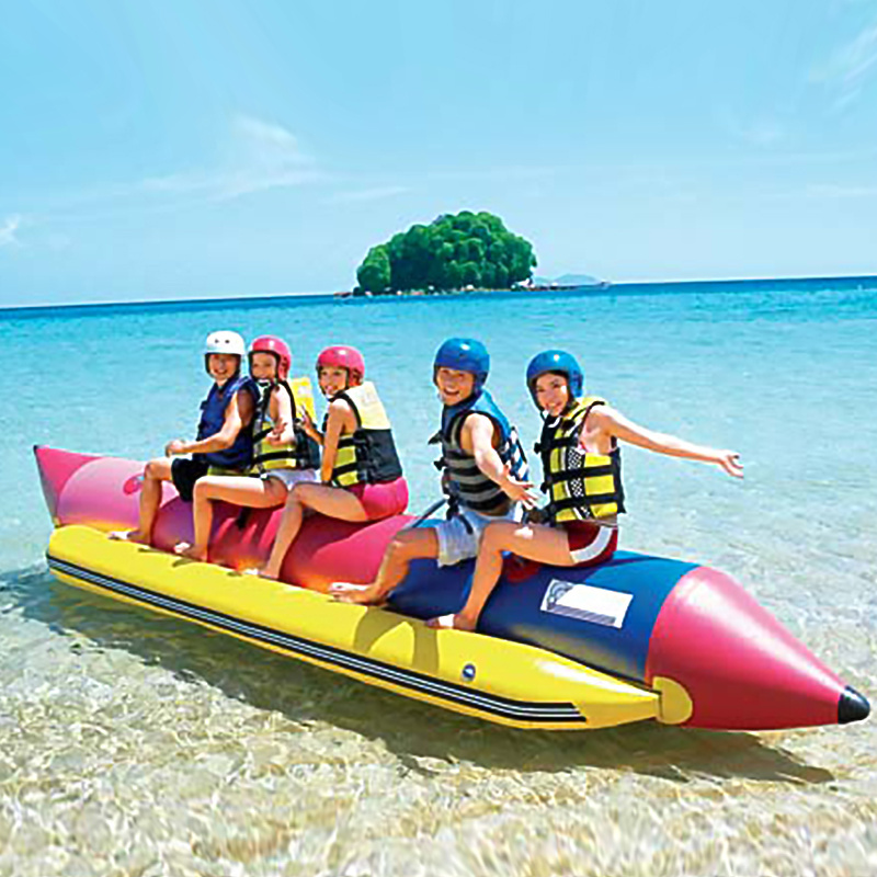 6 Passenger Inflatable Banana Taxi Class Heavy Commerical Banana Boat