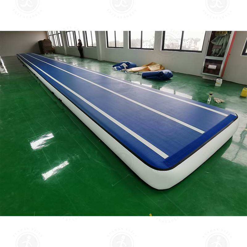 3 ft 10 ft 13 ft 16 ft 20 ft Inflatable Gymnastics Thick Tumbling Track Air Mat for Yoga, Cheerleading, Fitness & Training