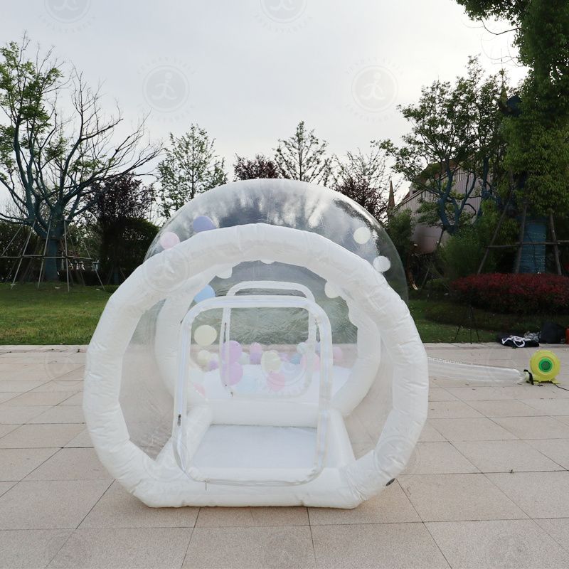 Quick Delivery Inflatable Bubble Tent House Air Balloon kids room inflatable igloo transparent