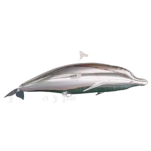 Animal Dolphin Party Decoration Balloon Shaped Remote Control Inflatable Flying Foil Aluminum