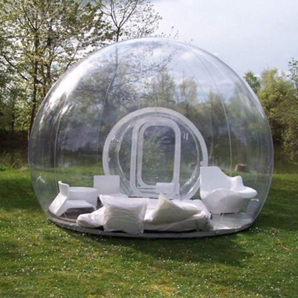 inflatable bubble glamping camping 3m tree house tent outdoor transparent PVC clear dome tent