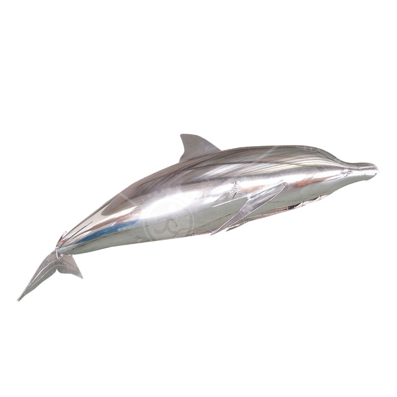 Inflatable Flying 4m Dolphin Shape  Balloon With Remote Control for Party Decoration