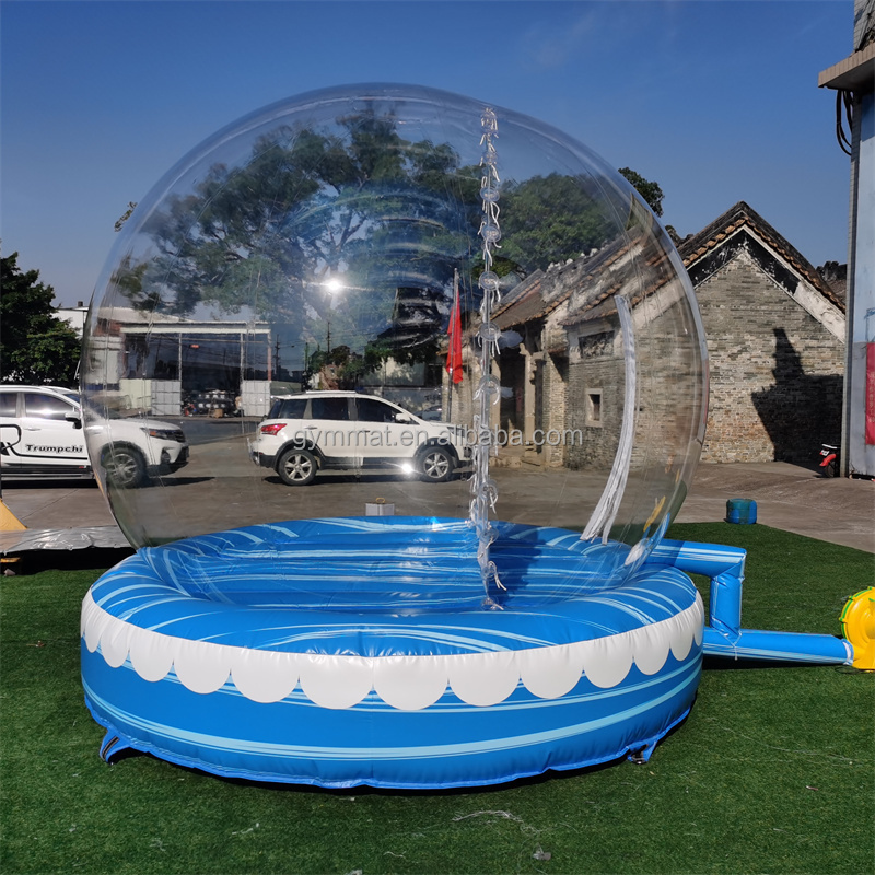 inflatable snow globe rental Bounce house with balloon Photo booth