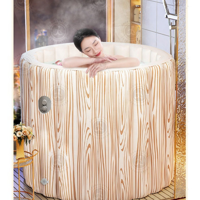 Folding & Soaking Spa for Adults Folding & Soaking Spa Bath Tub Eco-Friendly Bathtub Adult Bathroom Foldable Tub for Small Space