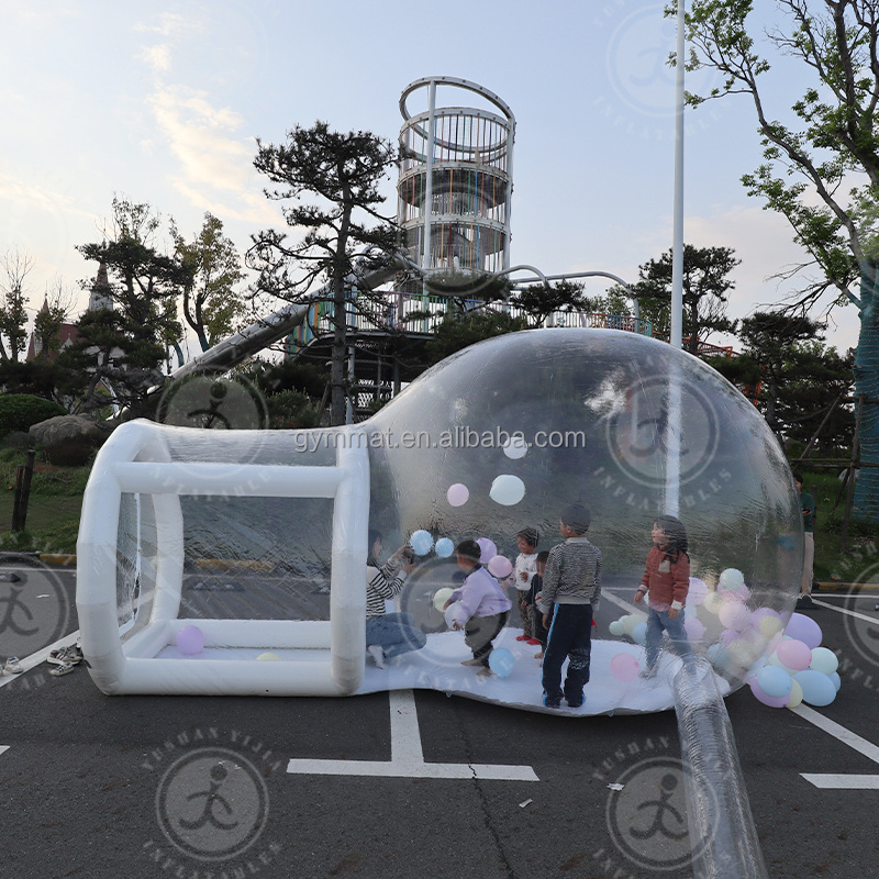 Wholesale Factory Party Inflatable Air Dome Tent Party Hire Inflatable Transparent Bubble Tent With Balloons For Outdoor Show