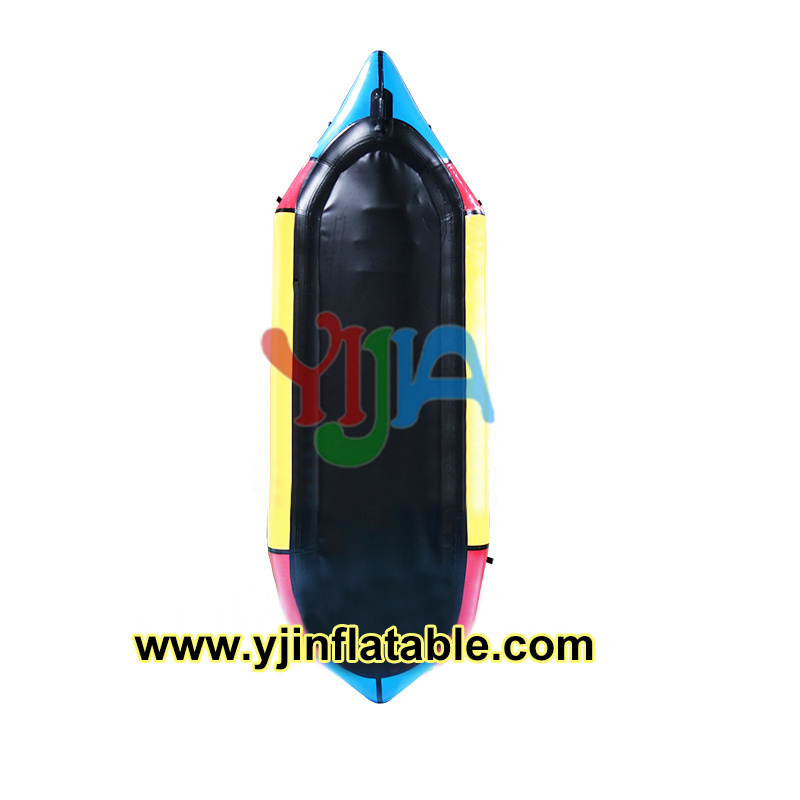 Factory price Customized top sale light weight TPU 1-2 Person inflatable packraft/ bike raft paddle kayak