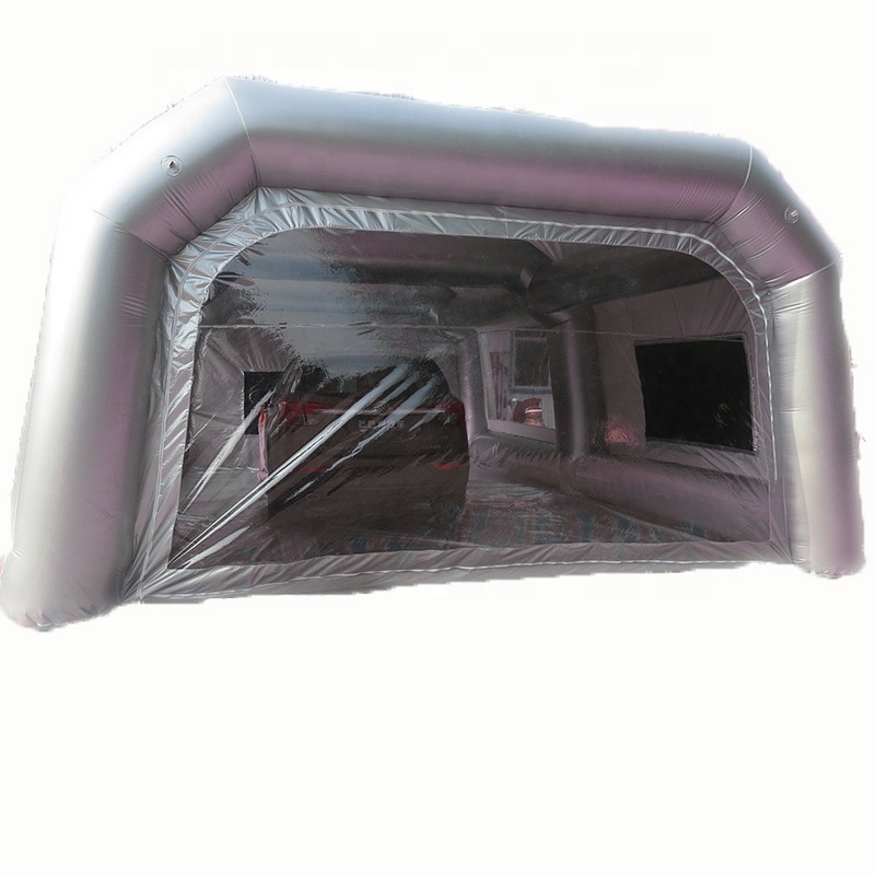 Inflatable Spray Booth Inflatable Car Parking painting Tent Inflatable Bubble Car Garage  for  Workstation Exhibition Activities