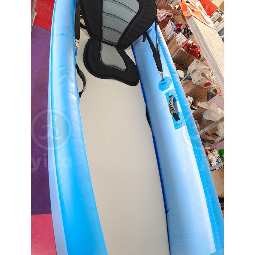 2022 Hot Selling Sit On Top Kayaks For Sale Inflatable Canoe Two Persons Kayak Pedal Drive System Kaydon Ultraslim Fishing Kayak