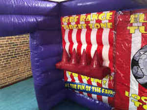 Custom Outdoor Inflatable Game 4 In 1 Fair Stall Inflatable Carnival Booth Inflatable Carnival Game For Rental Events