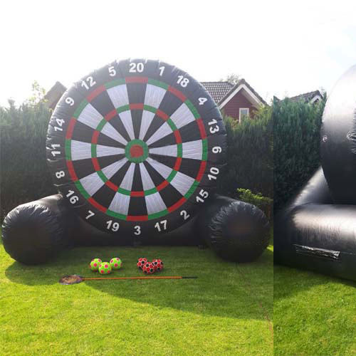 Giant Inflatable Football Soccer Dart Board,Inflatable Golf Targets,Inflatable Foot Dart Game With 6 Balls