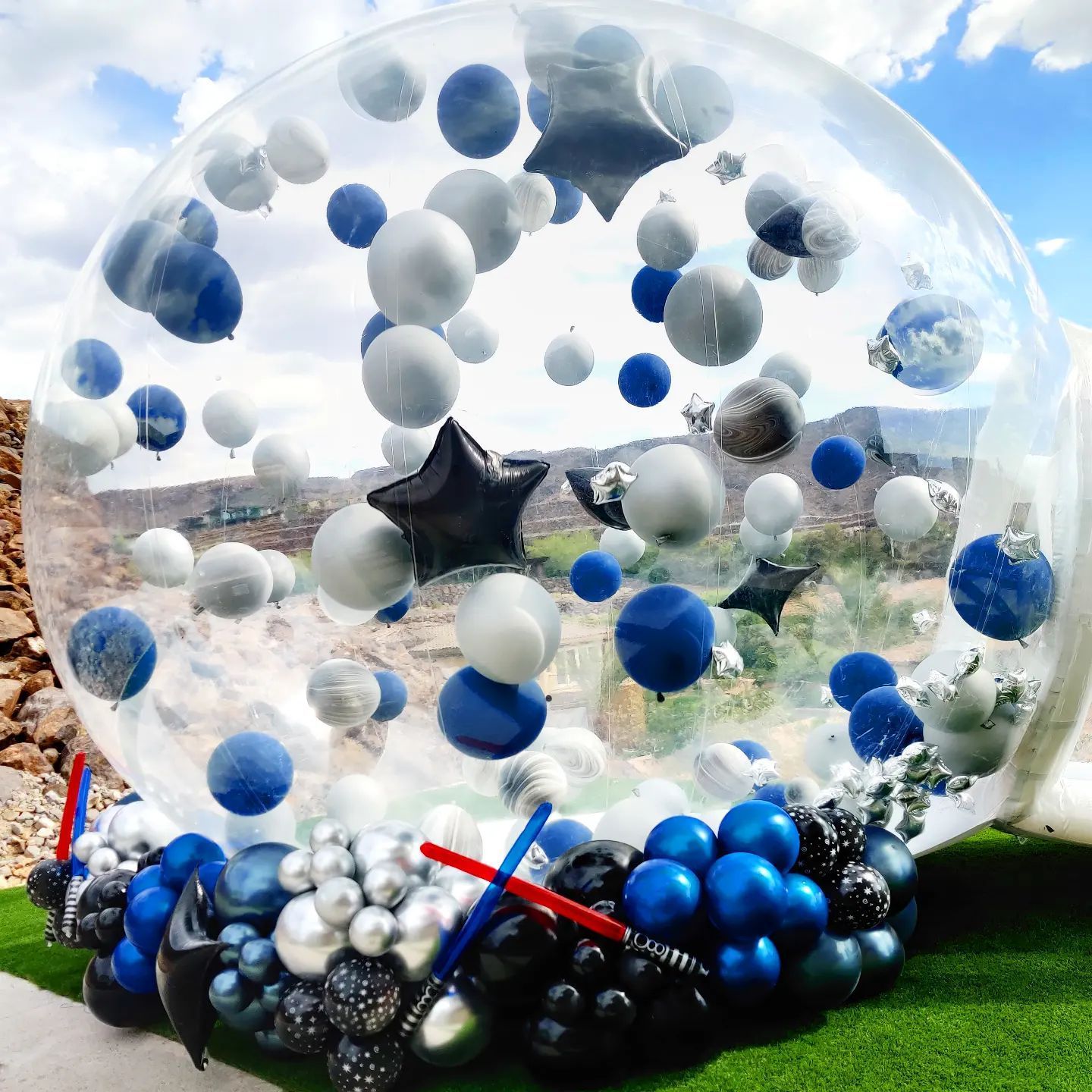 Outdoor Blow Up Party Clear Inflatable Bubble Balloon House Pop Up Bubble Pvc Tent Igloo Dome Transparent