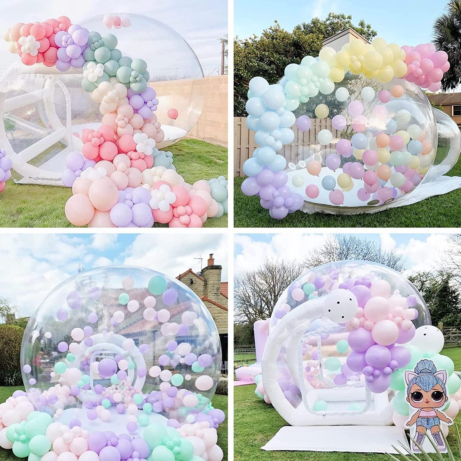 Inflatable Bubble Balloons House Outdoor Bubble Tent Igloo Tent For Party Rental