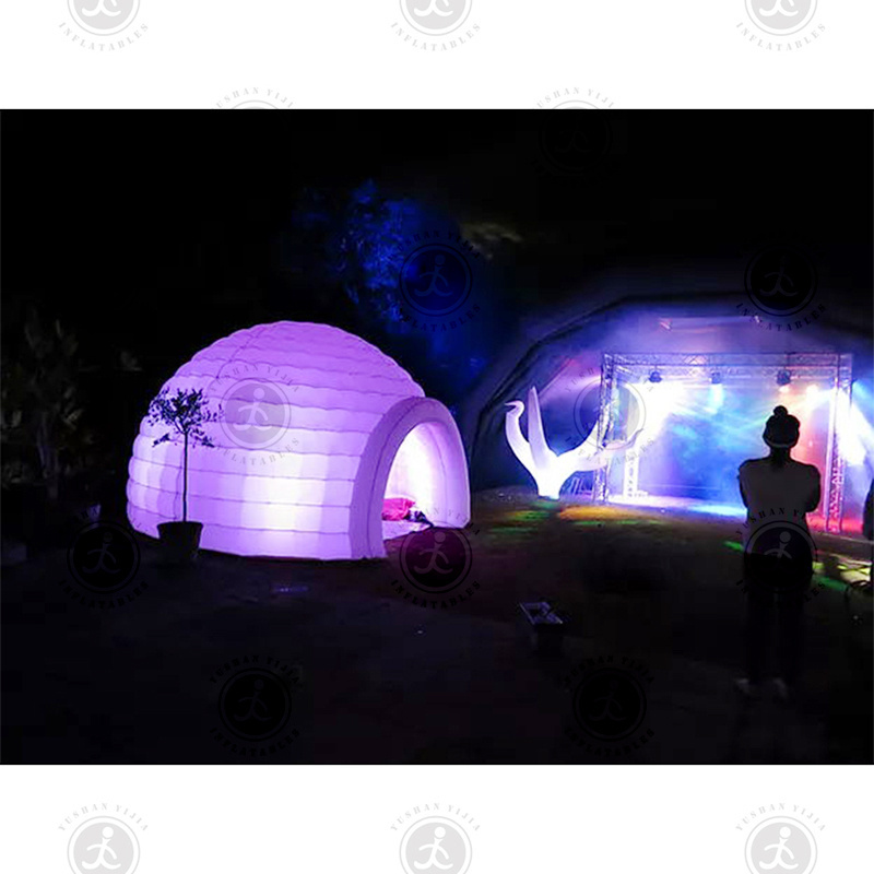 White dome inflatable tent inflatable nightclub Advertising Inflatable igloo tent