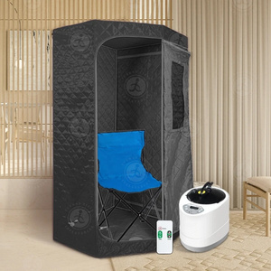 PORTABLE  Steam Sauna/ Infrared Sauna Rooms Portability Infrared Dry Sauna Tent with 4L steam Generator