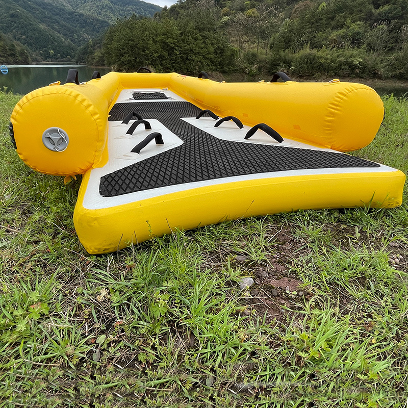 Customized Sizes And Colors Pvc Rescue Craft Inflatable Fishing Rowing Boat