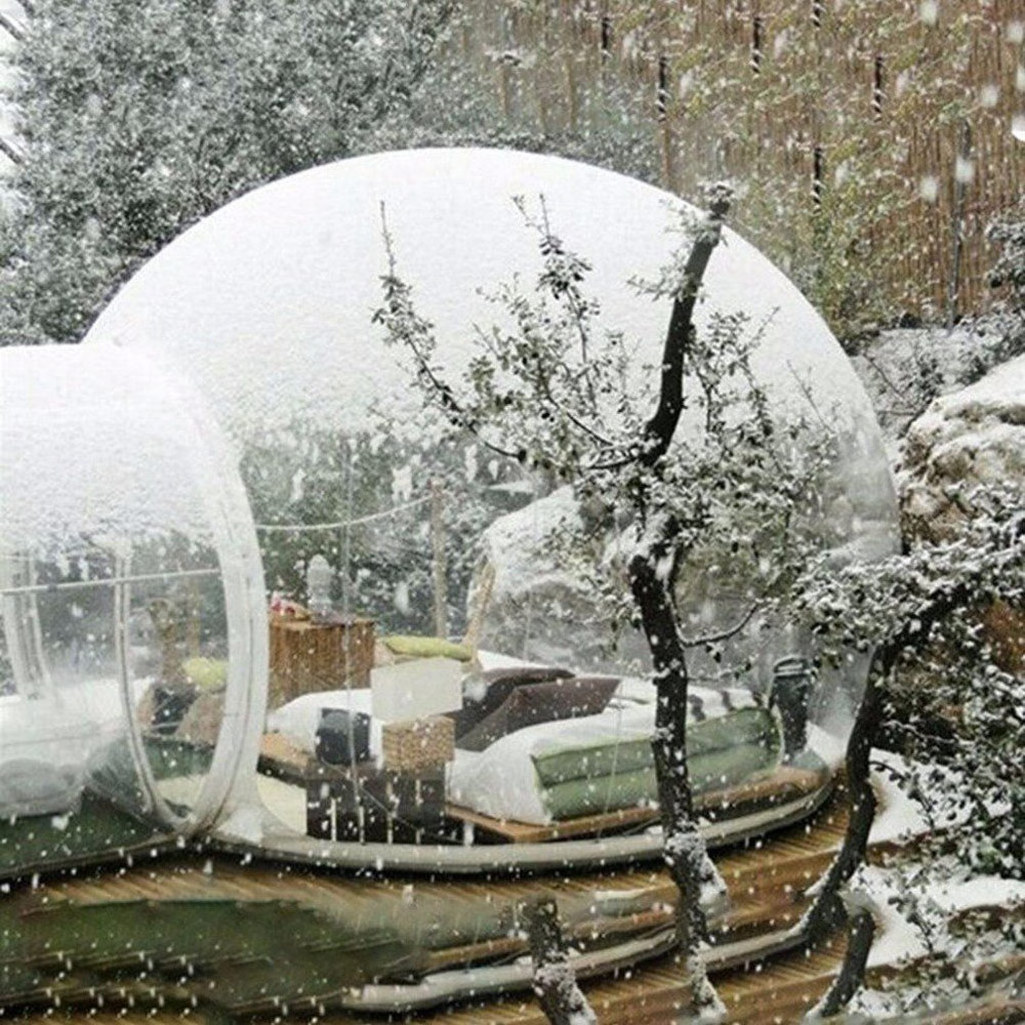 inflatable bubble glamping camping 3m tree house tent outdoor transparent PVC clear dome tent