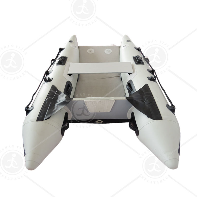 Kayak Inflatable Rib Pontoon Catamaran Hull River Rafting Boats kayak Fishing Boat