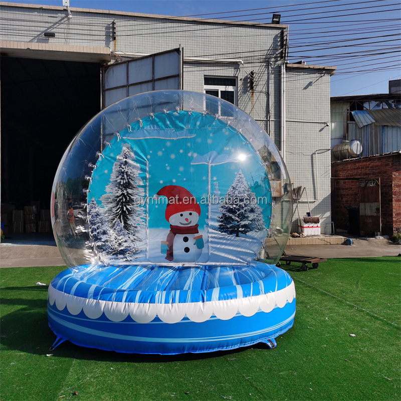 inflatable snow globe rental Bounce house with balloon Photo booth