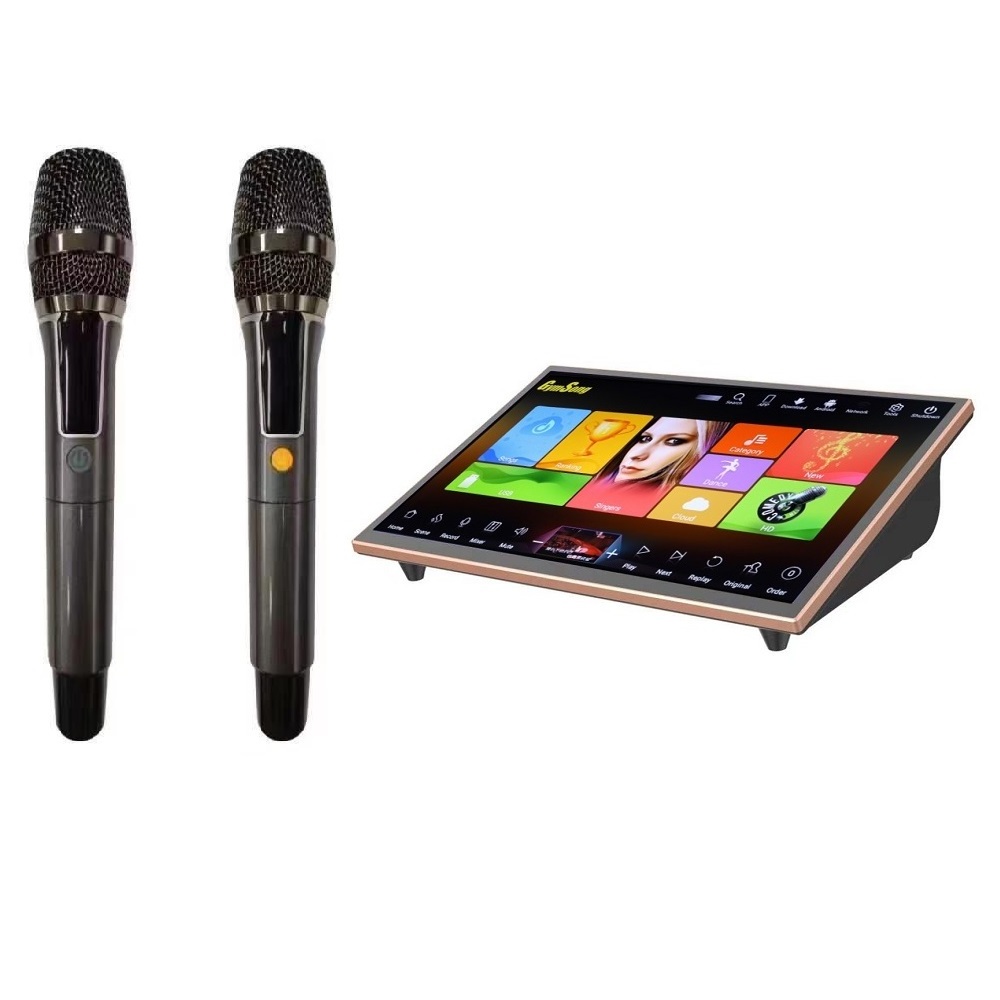 NEW GymSong  19 inch 5in1  Professional Portable Karaoke Player Karaoke Machine Home Theater KTV System