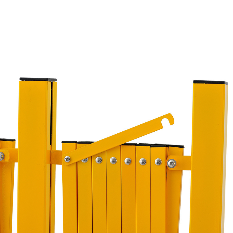 Folding Road Security Gate Fence Aluminum Barricade Flexible Metal Accordion Scissor Garage Gates Outdoor