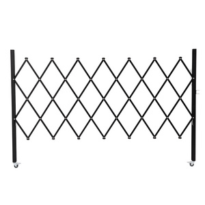 Portable Steel Accordion Retractable Security Scissor Gate Expanding Folding Metal Aluminum Fence Barricade