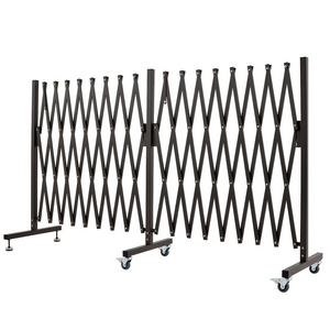 Portable Steel Aluminum Folding Security Scissor Gate Expanding Adjustable Accordion Fence Gate