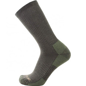 Mens  Blister Guard Mohair Wool Combat Boot Crew Socks