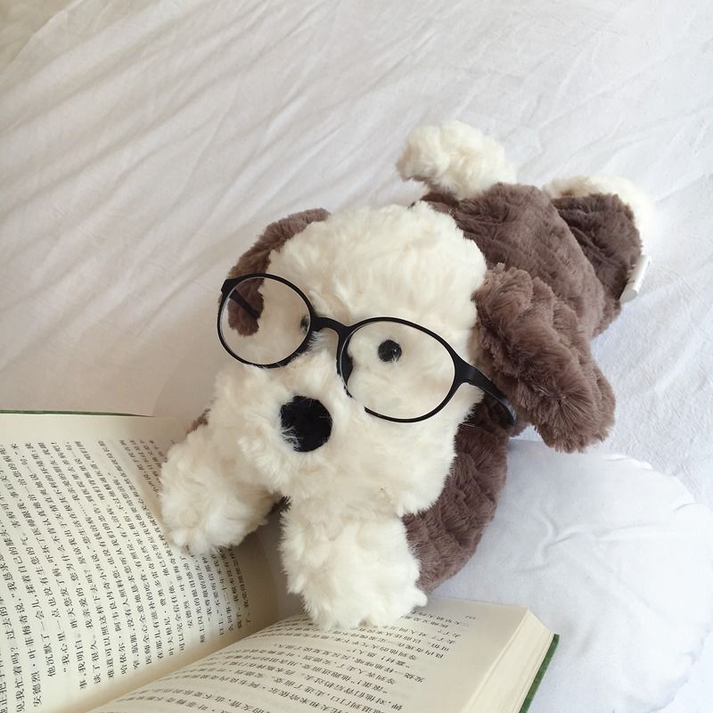 Cute Puppy Plush Toys custom Pillow Stuffed Animals Soft Toys super soft kids hugging sleeping gifts