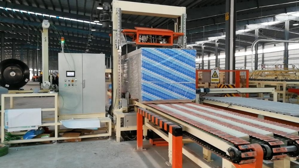 plasterboard  strapping  machine