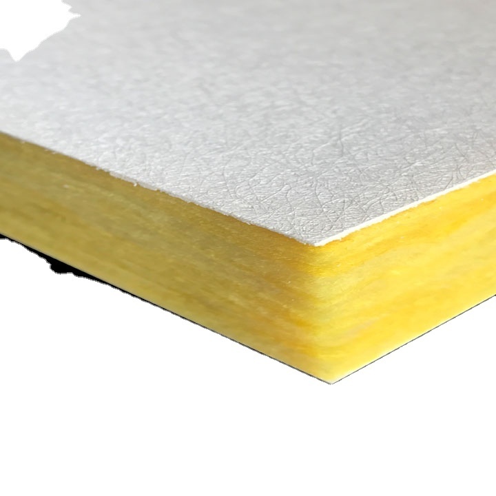 Lightweight fireproof fiber glass panels sound deadening ceiling tiles