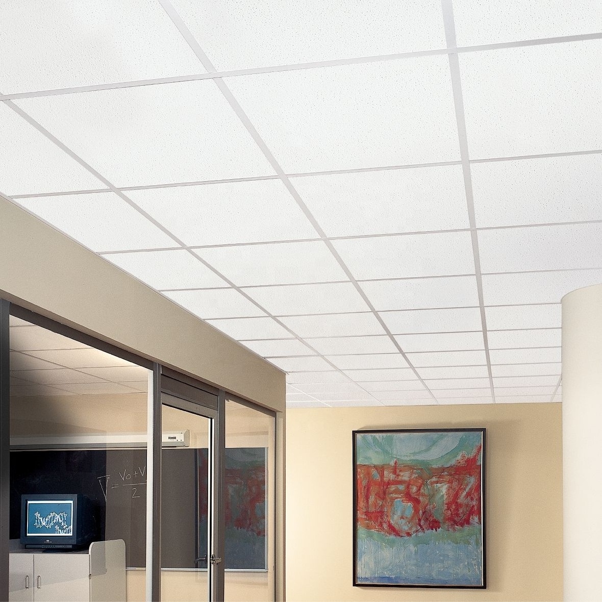 Huamei Tengyuan 600x600mm 2 x 2 acoustical ceiling tiles