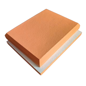 Suspended acoustic ceiling panels fibreglass sound absorbing ceiling tile for hotel offices