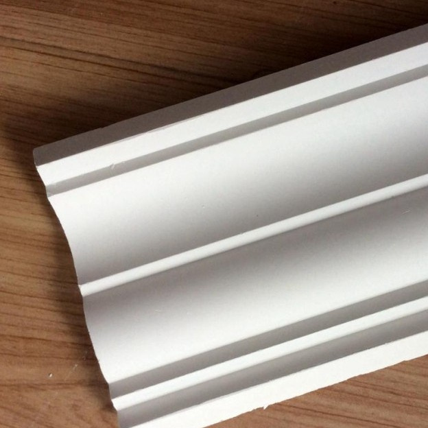 PS Polystyrene PU Plastic Foam Crown Moulding Cornice for Ceiling Curtain Cornice