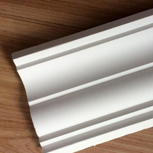 PS Polystyrene PU Plastic Foam Crown Moulding Cornice for Ceiling Curtain Cornice