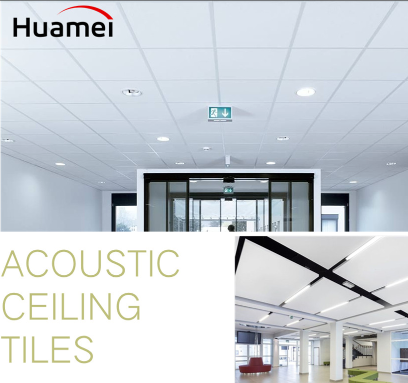 Ceiling Tiles Designing Panels Boards Acoustic False Panel Acoustic Ceiling Board  2x2