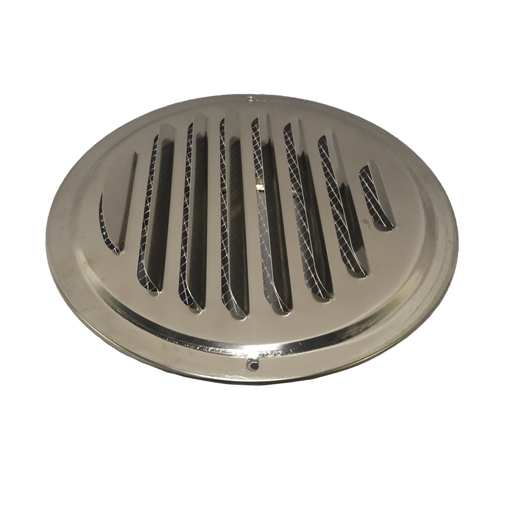 Stainless steel air vent with insect mesh